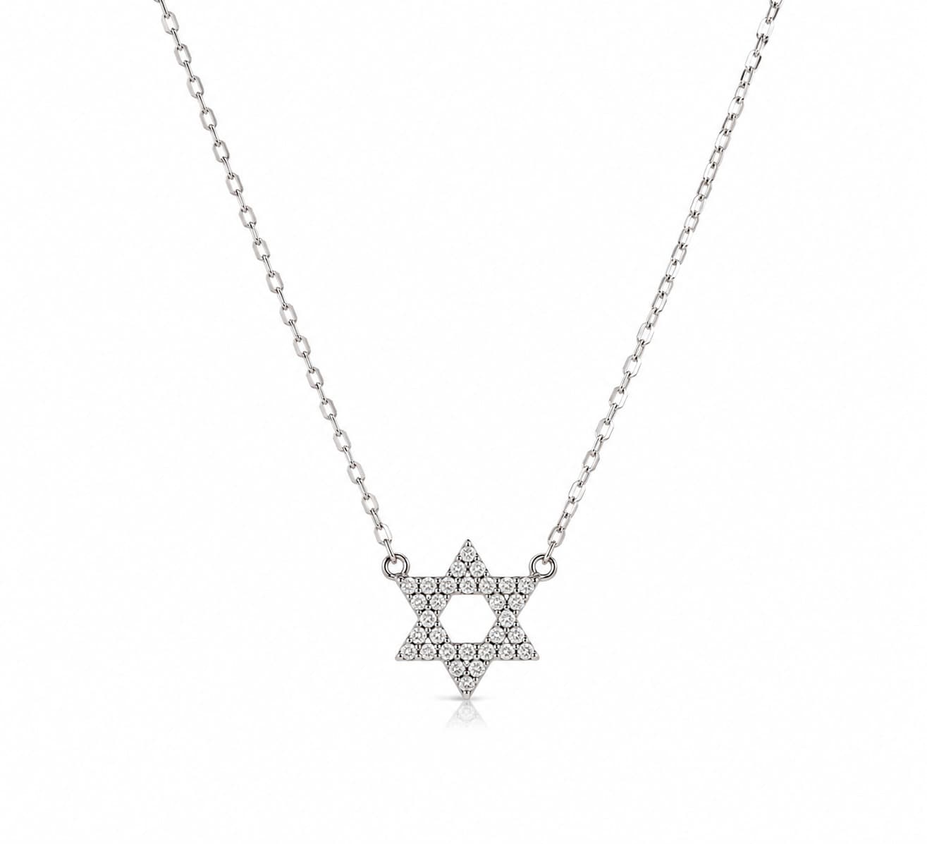 שרשרת מגן דוד\כסף